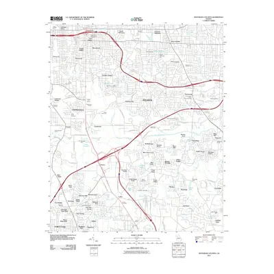 2011 Map of Southeast Atlanta, 2011 Print