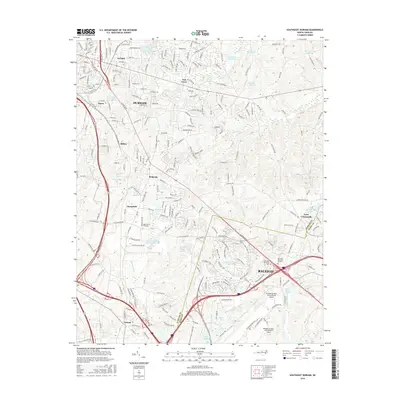 2016 Map of Southeast Durham, 2016 Print