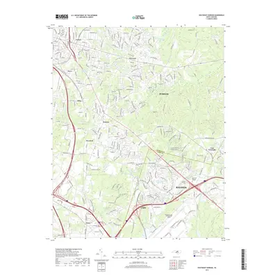 2019 Map of Southeast Durham, 2019 Print