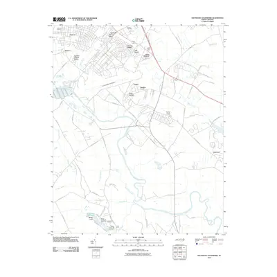 2010 Map of Southeast Goldsboro, 2010 Print