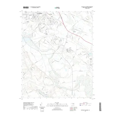 2019 Map of Southeast Goldsboro, 2019 Print