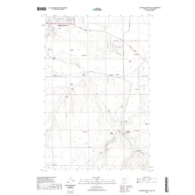 2020 Map of Southeast Great Falls, 2020 Print
