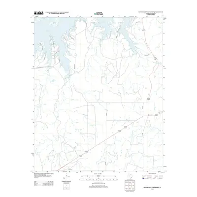 2013 Map of Southeast Lake Kemp, 2013 Print