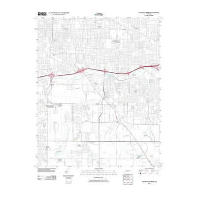 2010 Map of Southeast Memphis, 2010 Print