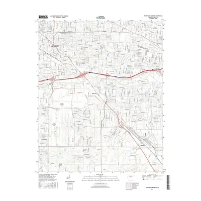 2016 Map of Southeast Memphis, 2016 Print