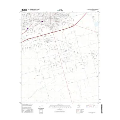 2016 Map of Southeast Midland, 2016 Print