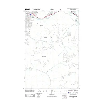 2011 Map of Southeast Missoula, 2011 Print