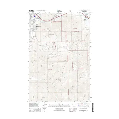 2014 Map of Southeast Missoula, 2014 Print