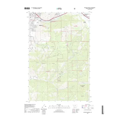 2020 Map of Southeast Missoula, 2020 Print