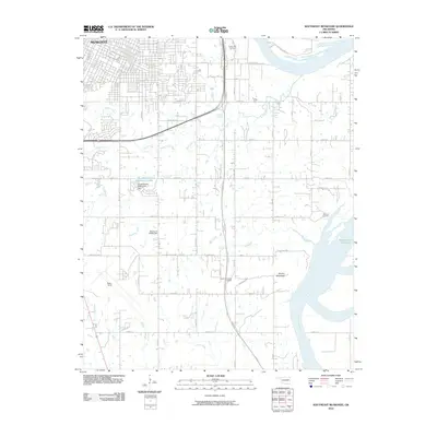 2010 Map of Southeast Muskogee, 2010 Print