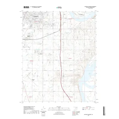 2018 Map of Southeast Muskogee, 2018 Print