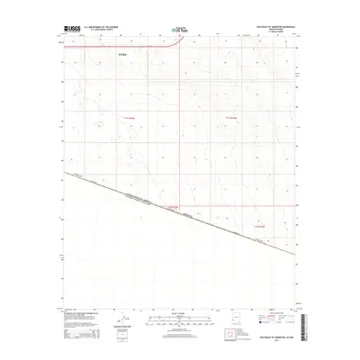 2014 Map of Southeast of Somerton, 2014 Print