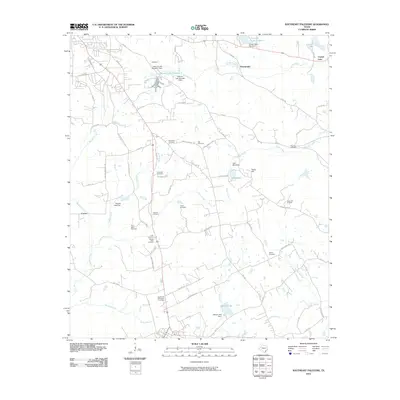 2010 Map of Southeast Palestine, 2010 Print