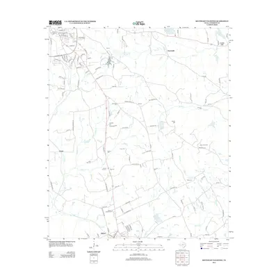 2013 Map of Southeast Palestine, 2013 Print