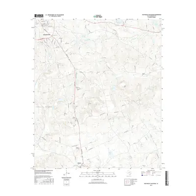 2016 Map of Southeast Palestine, 2016 Print