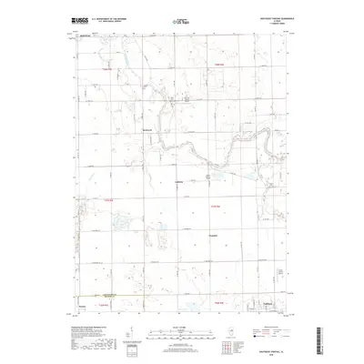 2018 Map of Southeast Pontiac, 2018 Print