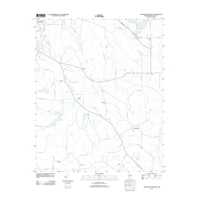2012 Map of Southeast Pontotoc, 2012 Print