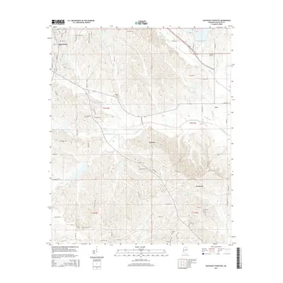 2015 Map of Southeast Pontotoc, 2015 Print