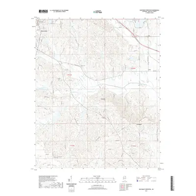 2021 Map of Southeast Pontotoc, 2021 Print