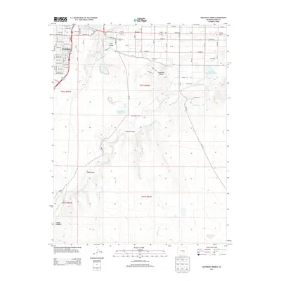 2013 Map of Southeast Pueblo, 2013 Print