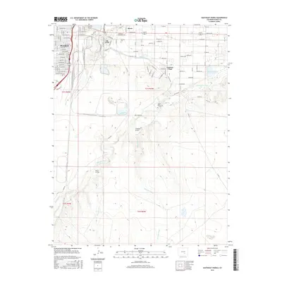 2016 Map of Southeast Pueblo, 2016 Print