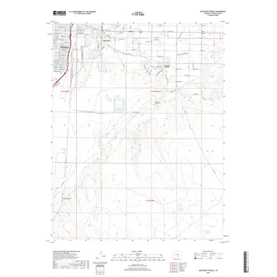 2019 Map of Southeast Pueblo, 2019 Print