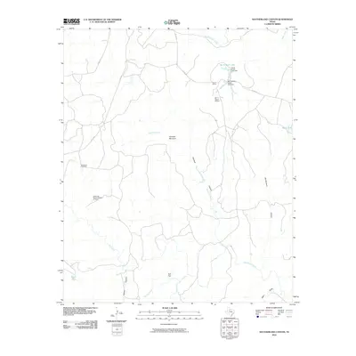 2010 Map of Southerland Canyon, 2010 Print