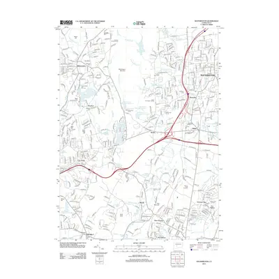 2012 Map of Southington, 2012 Print