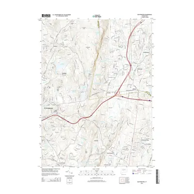 2015 Map of Southington, 2015 Print