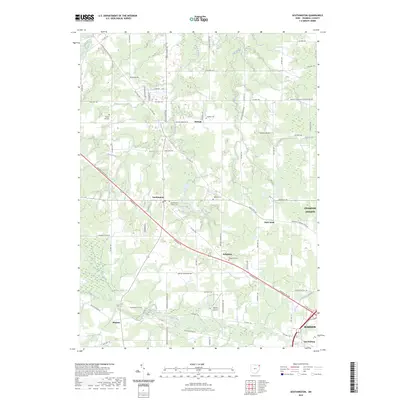 2023 Map of Southington, 2023 Print