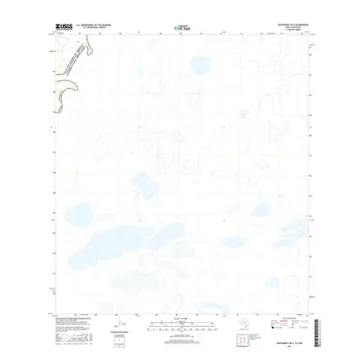2016 Map of Southmost OE E, 2016 Print
