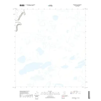 2019 Map of Southmost OE E, 2019 Print