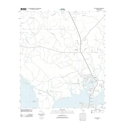 2012 Map of Southport, 2012 Print