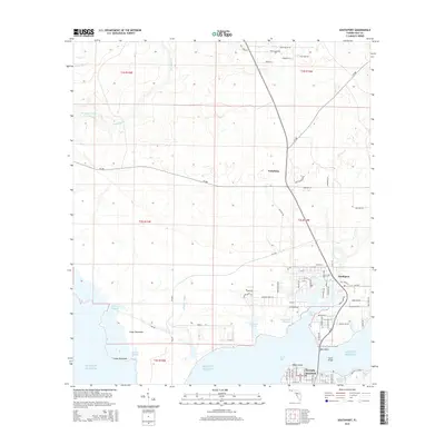 2015 Map of Southport, 2015 Print