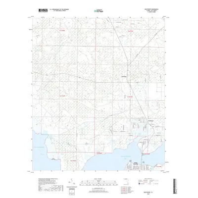 2018 Map of Southport, 2018 Print