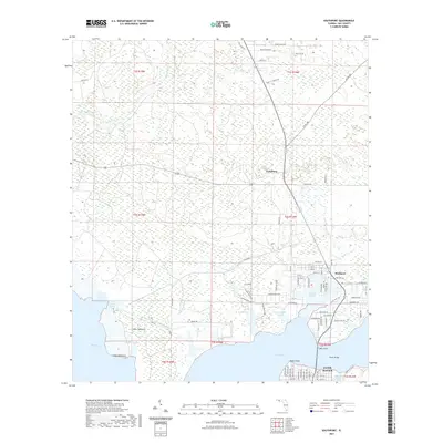 2021 Map of Southport, 2021 Print