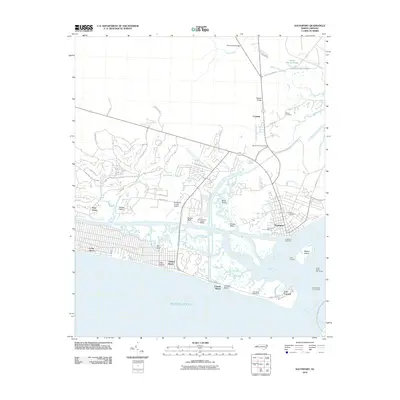 2010 Map of Southport, 2010 Print