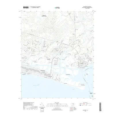 2019 Map of Southport, 2019 Print