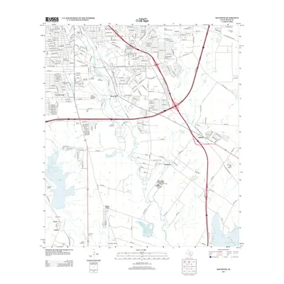 2013 Map of Southton, 2013 Print