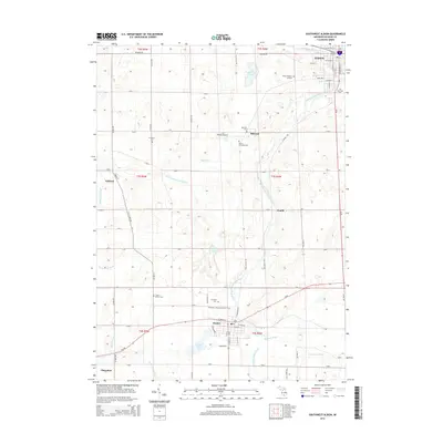2014 Map of Southwest Albion, 2014 Print