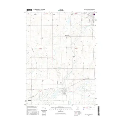 2017 Map of Southwest Albion, 2017 Print