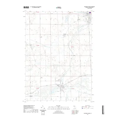 2019 Map of Southwest Albion, 2019 Print