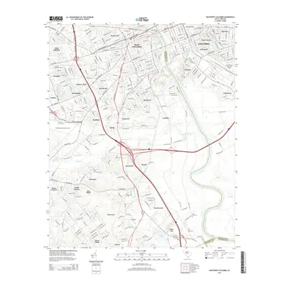 2014 Map of Southwest Columbia, 2014 Print