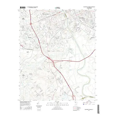 2017 Map of Southwest Columbia, 2017 Print