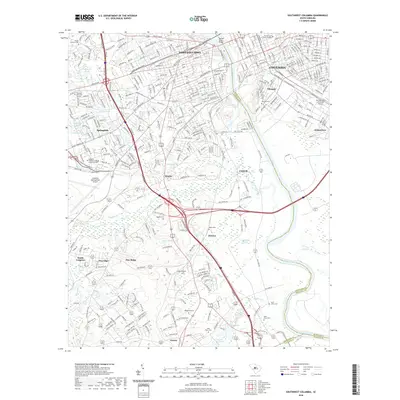 2020 Map of Southwest Columbia, 2020 Print