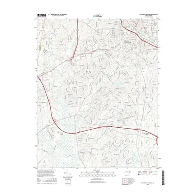 2016 Map of Southwest Durham, 2016 Print