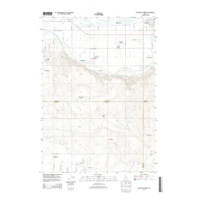 2013 Map of Southwest Emmett, 2013 Print
