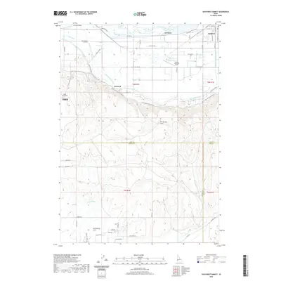 2020 Map of Southwest Emmett, 2020 Print