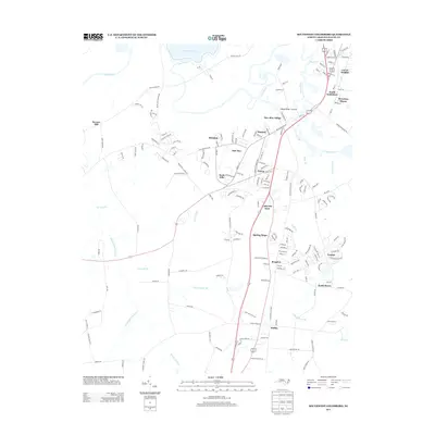 2013 Map of Southwest Goldsboro, 2013 Print