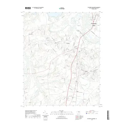 2019 Map of Southwest Goldsboro, 2019 Print